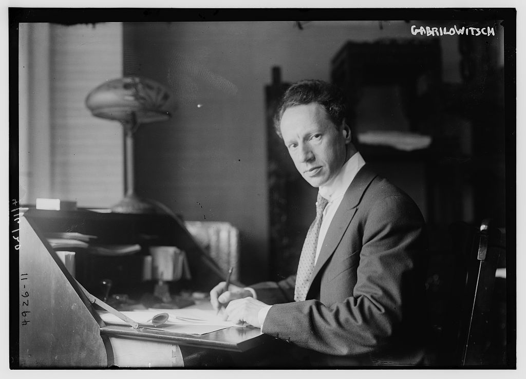 Gabrilowitsch, Ossipの肖像写真