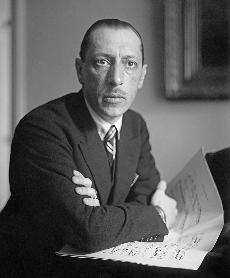 Stravinsky, Igor Fyodorovichの肖像写真