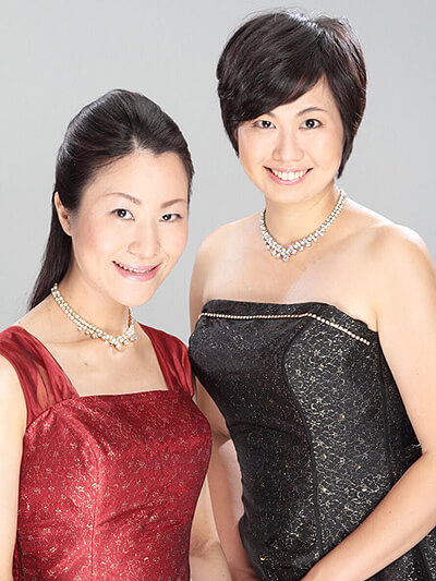 Piano duo FF (Nakamura Miyuki, Shimada Fumiko)の肖像写真